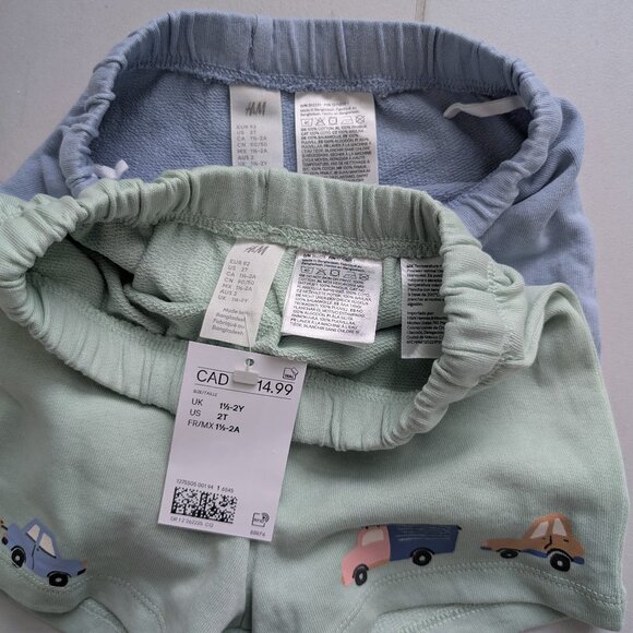 (4/$20) H&M - 2-pack Cotton Shorts (NWT) - Picture 6 of 6